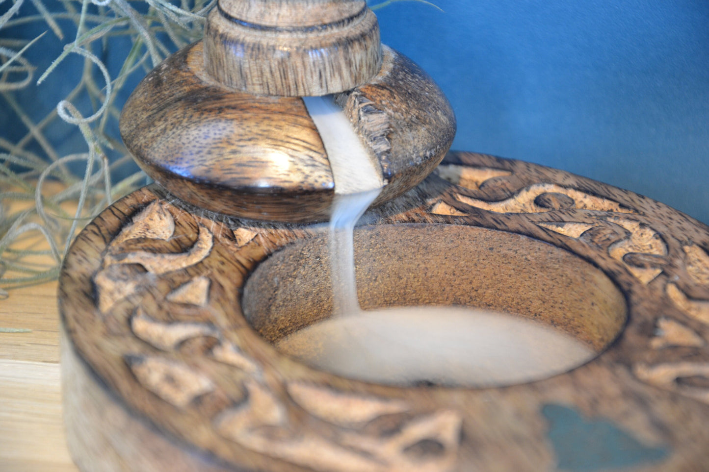 Cone for incense fountain - white sage and palo santo
