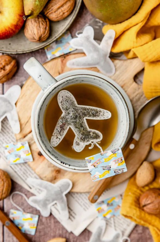 Organic tea · Airplane ✈